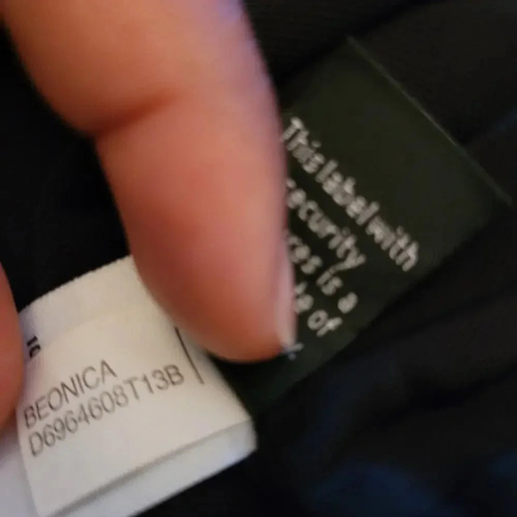 Diane von Furstenberg Women's Beonica Draped Matte Jersey Dress Size Small Black - Picture 6 of 11